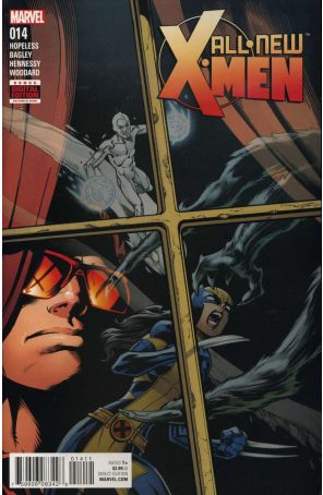 All-New X-Men (2nd Series) 14 published by Marvel with cover art by Mark Bagley