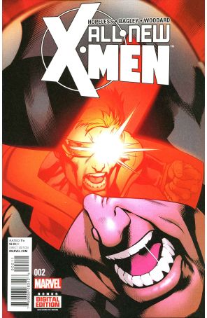 All-New X-Men (2nd Series) 2 published by Marvel with cover art by Mark Bagley