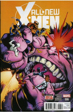 All-New X-Men (2nd Series) 6 published by Marvel with cover art by Mark Bagley