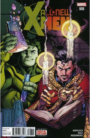 All-New X-Men (2nd Series) 8 published by Marvel with cover art by Mark Bagley