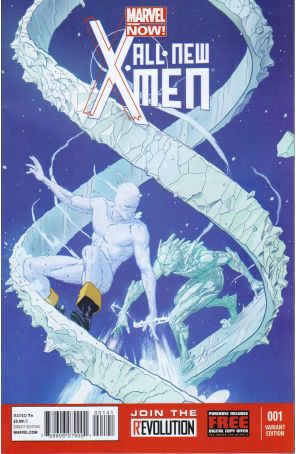 All-New X-Men 1C published by Marvel with cover art by Paolo Rivera