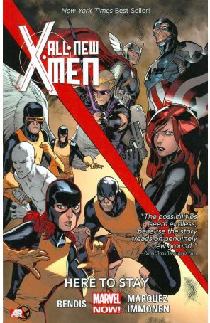 All-New X-Men TPB 2 published by Marvel with cover art by Stuart Immonen