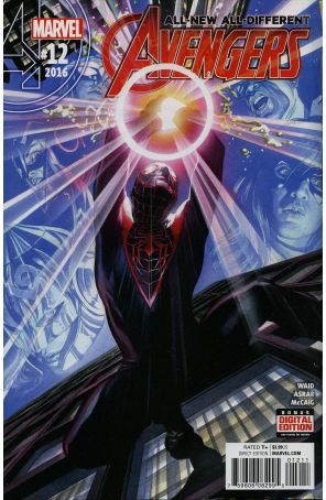 All-New, All-Different Avengers 12 published by Marvel with cover art by Alex Ross