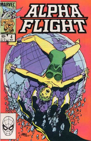Alpha Flight (1st Series) 4 published by Marvel