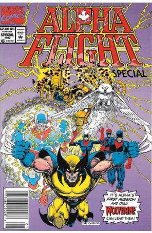 Alpha Flight (1st Series) Special 1 (Newsstand) published by Marvel with cover art by Pat Broderick