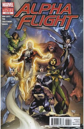 Alpha Flight (4th Series) 6 published by Marvel with cover art by Tom Grummett