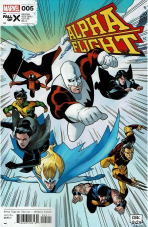 Alpha Flight (5th Series) 5 published by Marvel with cover art by Leonard Kirk