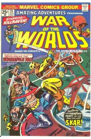 Amazing Adventures (3rd Series) 25 published by Marvel with cover art by Gil Kane