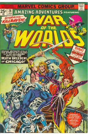 Amazing Adventures (3rd Series) 28 published by Marvel with cover art by P. Craig Russell
