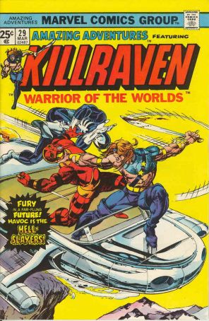 Amazing Adventures (3rd Series) 29 published by Marvel with cover art by Gil Kane