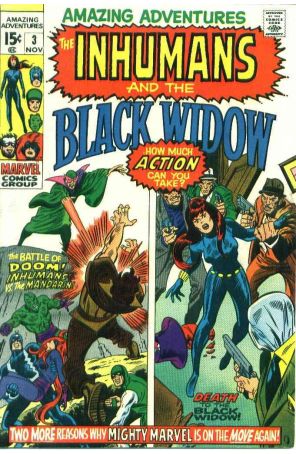 Amazing Adventures (3rd Series) 3 published by Marvel with cover art by John Buscema