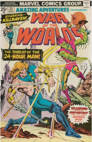 Amazing Adventures (3rd Series) 35 published by Marvel with cover art by P. Craig Russell