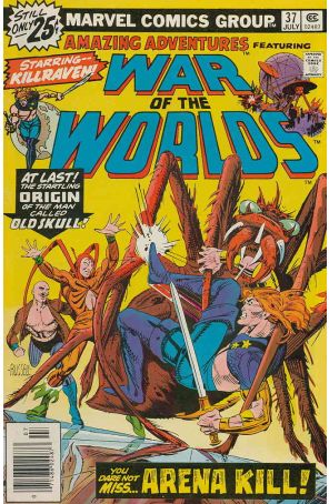 Amazing Adventures (3rd Series) 37 published by Marvel with cover art by P. Craig Russell