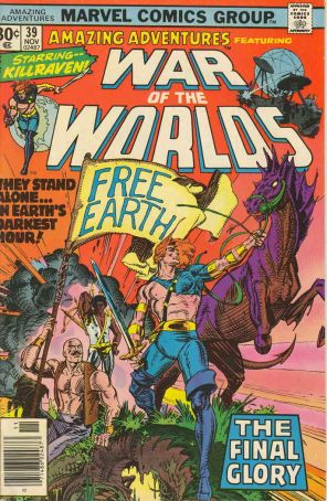 Amazing Adventures (3rd Series) 39 published by Marvel with cover art by P. Craig Russell