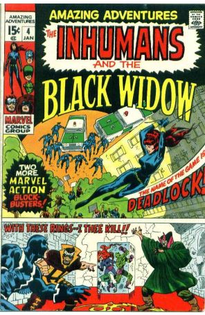 Amazing Adventures (3rd Series) 4 published by Marvel with cover art by John Buscema