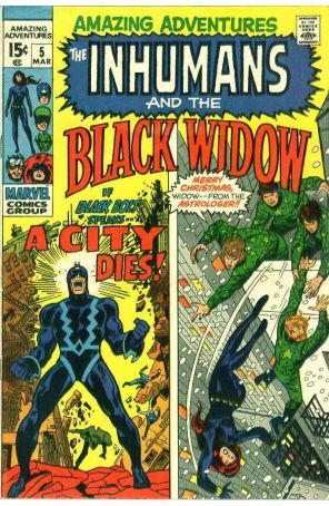 Amazing Adventures (3rd Series) 5 published by Marvel with cover art by John Buscema