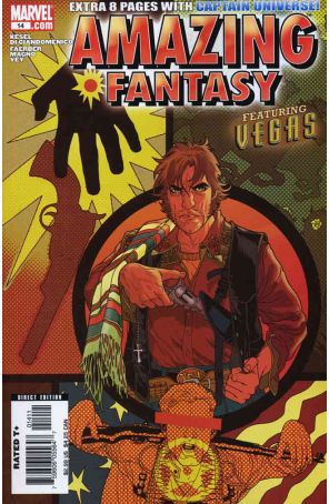 Amazing Fantasy (2nd Series) 14 published by Marvel with cover art by Tony Harris