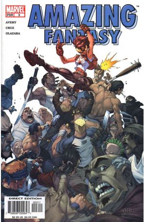 Amazing Fantasy (2nd Series) 3 published by Marvel with cover art by Mark Brooks