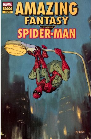 Amazing Fantasy 1000E published by Marvel with cover art by Steve McNiven