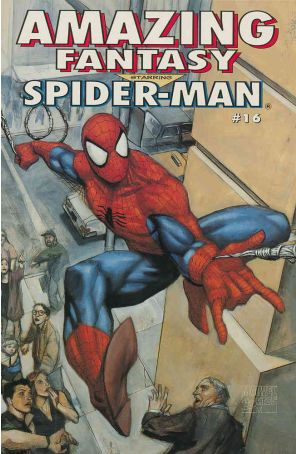 Amazing Fantasy 16 published by Marvel with cover art by Paul Lee