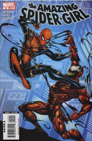 Amazing Spider-Girl 12 published by Marvel with cover art by Ron Frenz