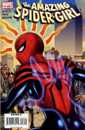 Amazing Spider-Girl 16 published by Marvel with cover art by Ron Frenz