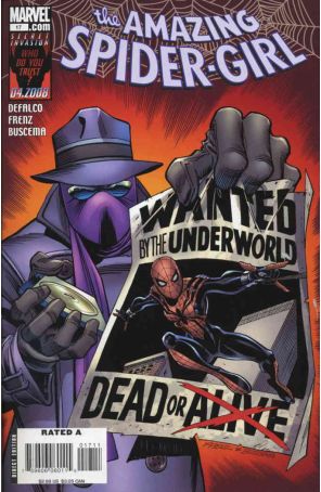 Amazing Spider-Girl 17 published by Marvel with cover art by Ron Frenz
