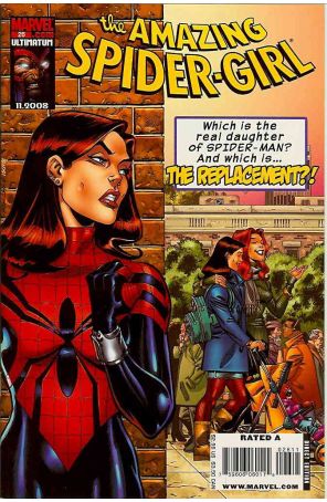 Amazing Spider-Girl 26 published by Marvel with cover art by Ron Frenz