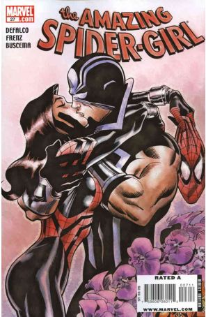 Amazing Spider-Girl 27 published by Marvel with cover art by Ron Frenz