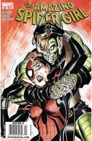 Amazing Spider-Girl 29 (Newsstand) published by Marvel with cover art by Ron Frenz