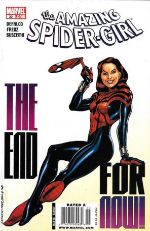 Amazing Spider-Girl 30 (Newsstand) published by Marvel with cover art by Ron Frenz