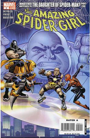 Amazing Spider-Girl 5 published by Marvel with cover art by Ron Frenz
