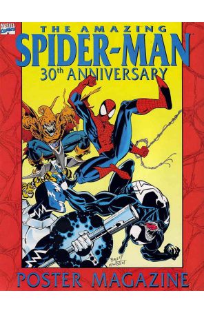 Amazing Spider-Man 30th Anniversary Poster Magazine 1 published by Marvel with cover art by Mark Bagley