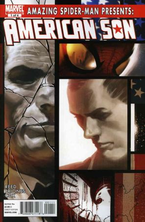 Amazing Spider-Man Presents: American Son 1 published by Marvel with cover art by Marko Djurdjevic