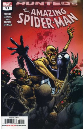 Amazing Spider-Man (5th Series) 21 published by Marvel with cover art by Humberto Ramos