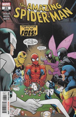 Amazing Spider-Man (5th Series) 26 published by Marvel with cover art by Ryan Ottley