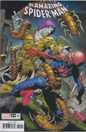 Amazing Spider-Man (5th Series) 54A published by Marvel with cover art by Mark Bagley