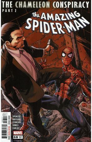 Amazing Spider-Man (5th Series) 68 published by Marvel with cover art by Mark Bagley