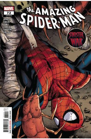 Amazing Spider-Man (5th Series) 72 published by Marvel with cover art by Mark Bagley