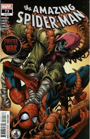 Amazing Spider-Man (5th Series) 73 published by Marvel with cover art by Mark Bagley