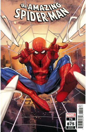 Amazing Spider-Man (5th Series) 74H published by Marvel with cover art by Leinil Francis Yu