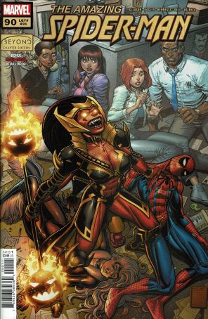 Amazing Spider-Man (5th Series) 90 published by Marvel with cover art by Arthur Adams