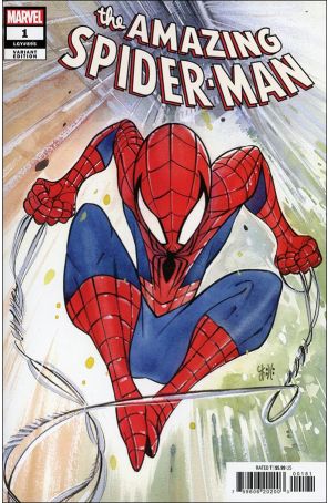Amazing Spider-Man (6th Series) 1F published by Marvel with cover art by Peach Momoko