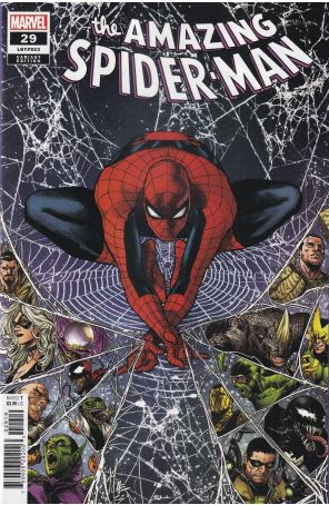 Amazing Spider-Man (6th Series) 29D published by Marvel with cover art by Marco Checchetto