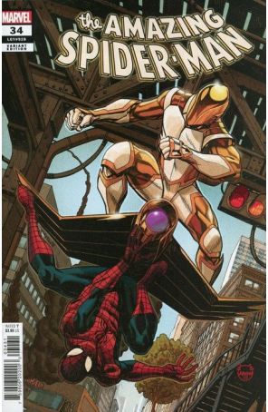 Amazing Spider-Man (6th Series) 34B published by Marvel with cover art by Dave Johnson