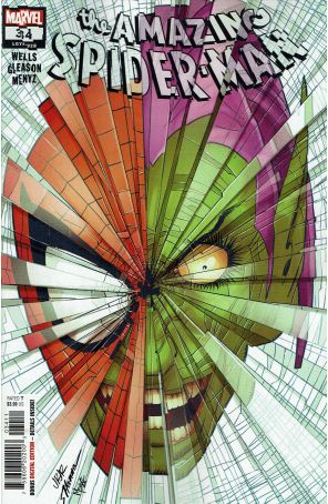 Amazing Spider-Man (6th Series) 34 published by Marvel with cover art by John Romita Jr.