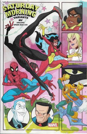 Amazing Spider-Man (6th Series) 39C published by Marvel with cover art by Sean “Cheeks” Galloway
