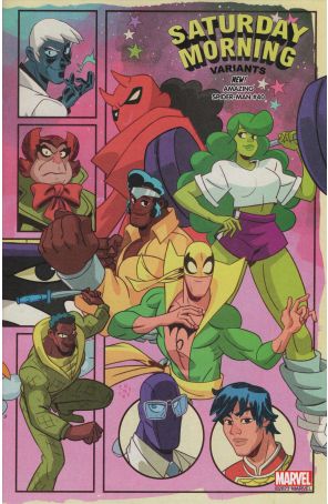Amazing Spider-Man (6th Series) 40B published by Marvel with cover art by Sean “Cheeks” Galloway