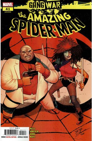 Amazing Spider-Man (6th Series) 41 published by Marvel with cover art by John Romita Jr.