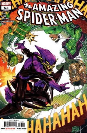 Amazing Spider-Man (6th Series) 53 published by Marvel with cover art by Ed McGuinness